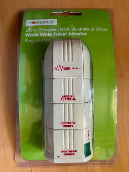 Photo of free World Wide Travel Adaptor (Ledbury HR8) #1