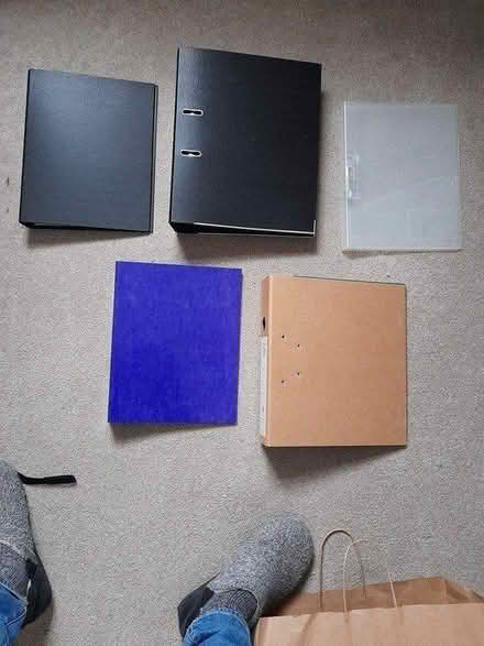 Photo of free Binders / lever arch files (kendal LA9) #2