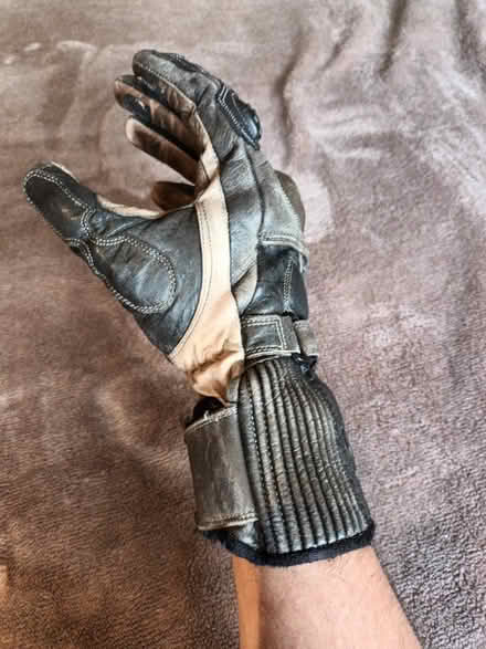 Photo of free Frank Thomas summer motorcycle gloves (Bagshot GU19) #3