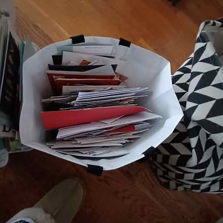 Photo of free Bag of greeting cards,used (Datchet SL3) #1