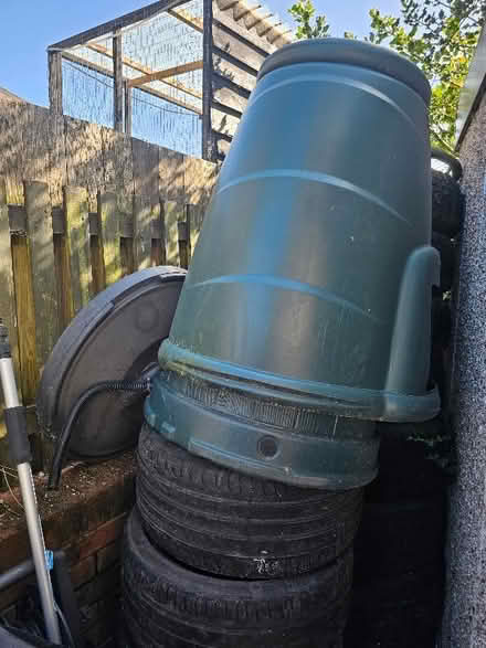 Photo of free water butt and composter (Belfield OL16) #1