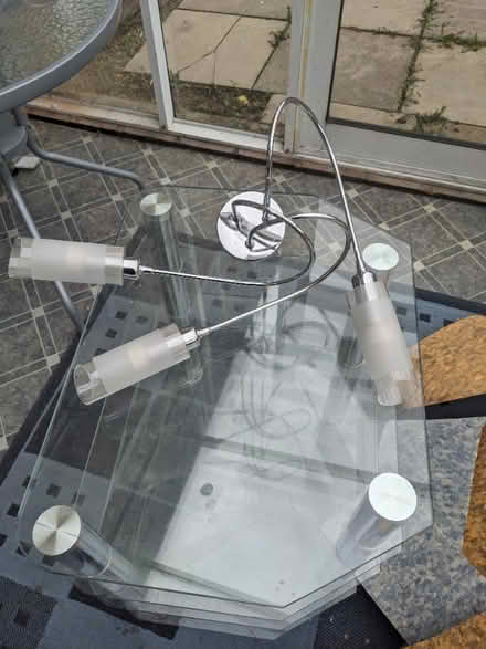 Photo of free Ceiling light with 3 lamps (Milton CB24) #1