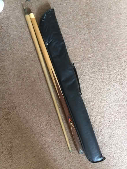 Photo of free BCE 2 Piece Snooker Cue with Soft Case (St James, South Elmham IP19) #1