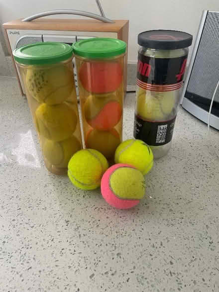 Photo of free Tennis balls (Fleetville AL1) #1