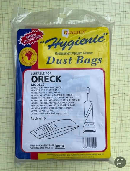 Photo of free Oreck vacuum cleaner dust bags (Selly Park B29) #1