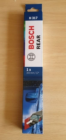 Photo of free Rear wiper Bosch H317 300mm/12'' (IP4) #1