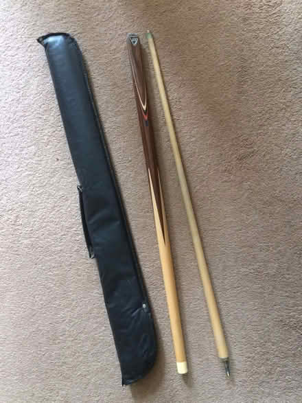 Photo of free BCE 2 Piece Snooker Cue with Soft Case (St James, South Elmham IP19) #2