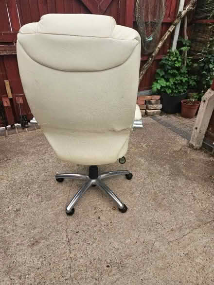 Photo of free Large Leather Office Chair (Binley CV3) #2