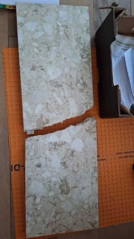 Photo of free Marble Hearth broken (Kempston MK42) #3