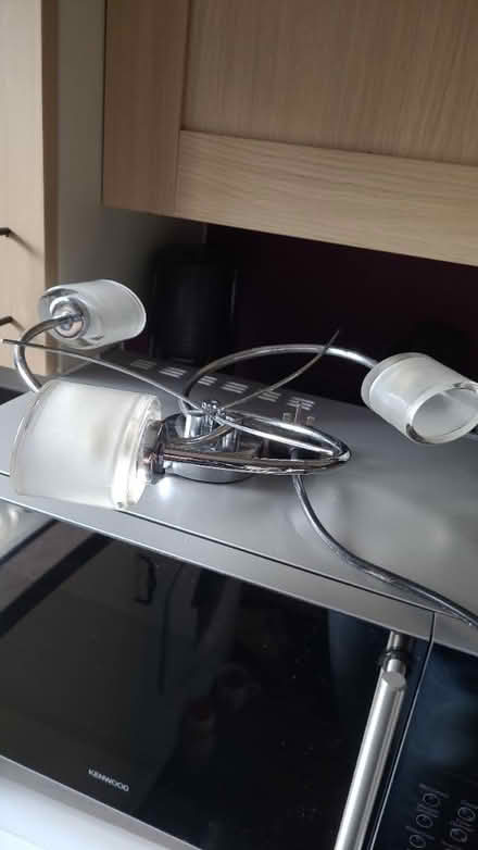 Photo of free 3 Bulb Chrome Kitchen Light (TN23) #1