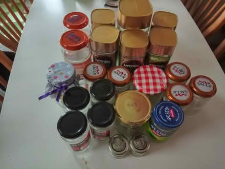 Photo of free Empty glass jars with lids (NW10) #1