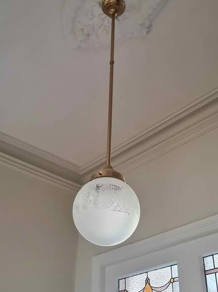 Photo of free Light Fittings - Etched Glass (Malvern) #1