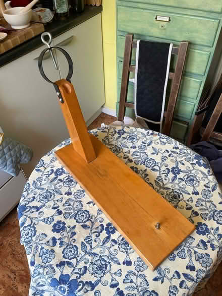 Photo of free Ham leg stand (SW11 near Battersea Park Road) #1