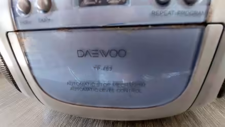 Photo of free Daewoo radio/casette/cd player (St Albans Jersey Farm AL4) #2