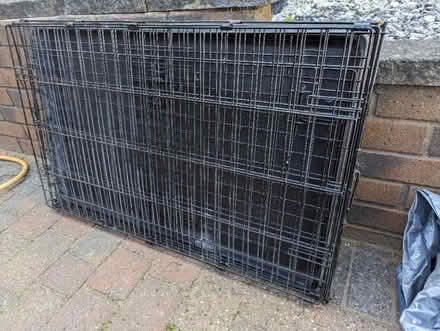 Photo of free Folding dog crate (High Green S35) #1