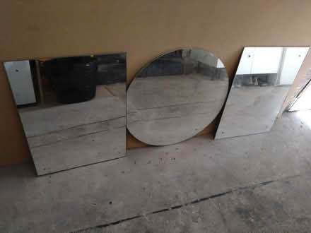Photo of free 3 x frameless mirros (Ecclesall S11) #1