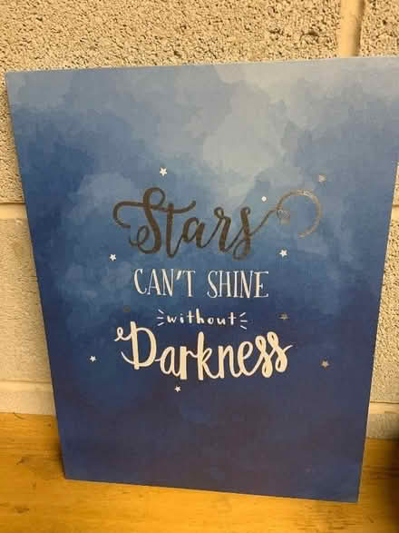 Photo of free Inspirational quote canvas (Hove Edge HD6) #1