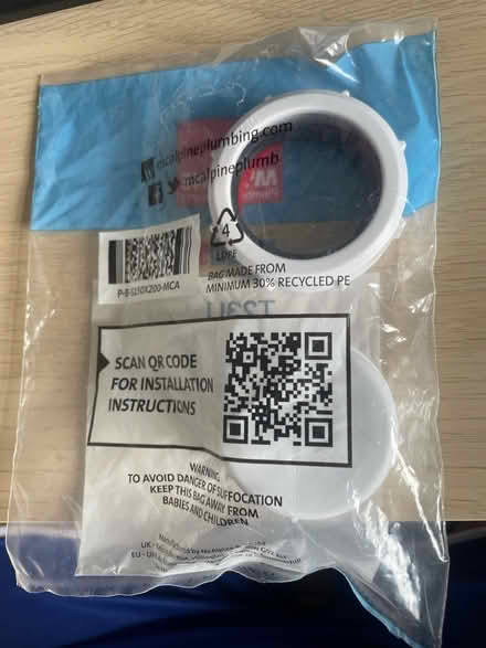 Photo of free Waste pipe cap (BH8) #2