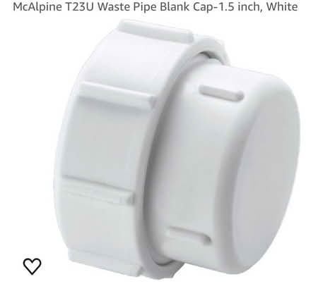 Photo of free Waste pipe cap (BH8) #1