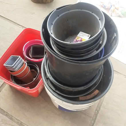 Photo of free Plastic plant pots (Kirkby Stephen CA17) #1