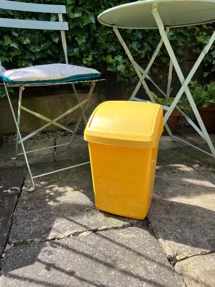 Photo of free Small plastic swing-top bin (Wirksworth DE4) #1