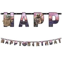 Photo of free Baby Yoda Happy Birthday Banner (Sharon) #1