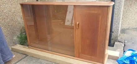 Photo of free Wooden cabinet (Lansdown, Stroud) #1