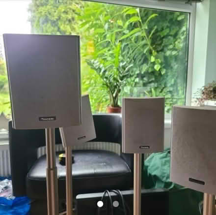 Photo of free Pioneer surround sound speakers (Langley SL3) #1