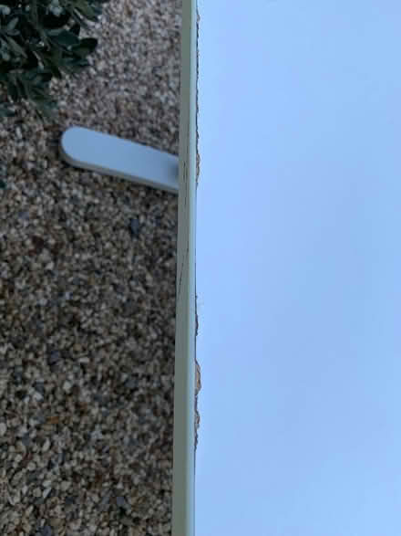 Photo of free White laminate desk 1400 x 600mm (Palmer Park RG1) #4