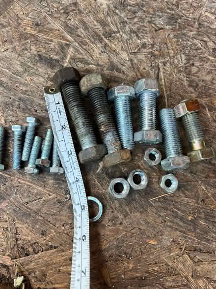 Photo of free Various bolts & nuts (Abingdon-on-Thames OX14) #1