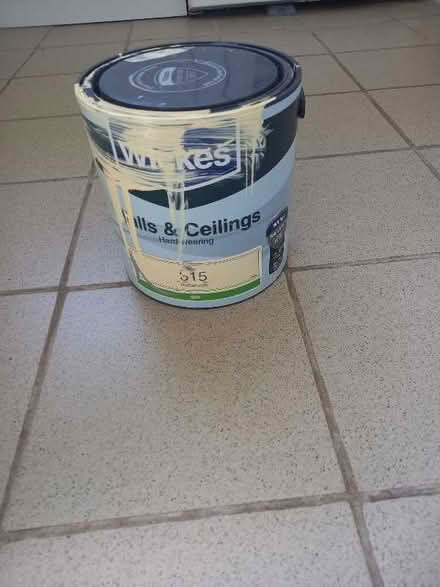 Photo of free Buttermilk paint, two full and one half tin (Lancing BN15) #1