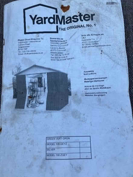 Photo of free Metal Shed 10' by 8' (Stourbridge DY8) #2