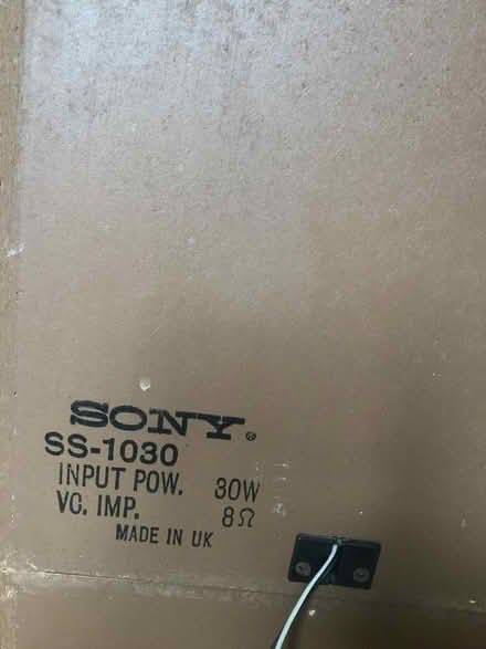 Photo of free Pair of Sony SS 1030 Speakers (Riverdene RG21) #3