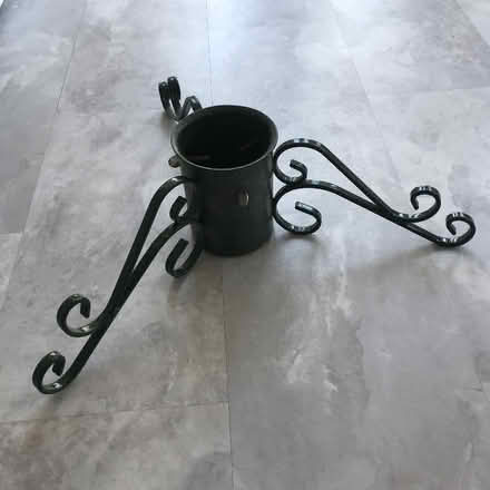 Photo of free Large Green Metal Christmas Tree Stand (Braintree CM7) #1