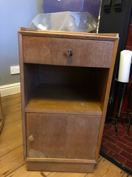 Photo of free Bedside table/ small cupboard (Bignall End ST7) #1