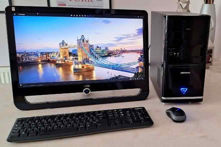 Photo of free Tower PC & 21” Monitor (Bournmoor DH4) #1