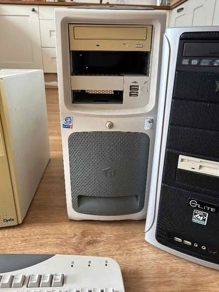 Photo of free Computer tower, keyboard and cables (Horsforth LS18) #2