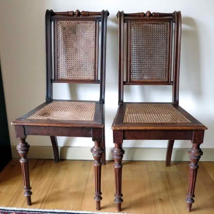 Photo of free Pair of bedroom chairs (Llandrindod LD1) #1