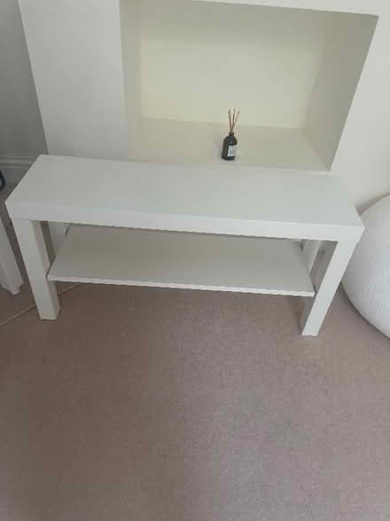 Photo of free Basic white IKEA TV Stand x2 (Sands End SW6) #2
