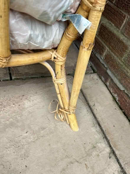 Photo of free Very comfy Cane chair (MK43 7EB) (Harrold Bedfordshire) #2
