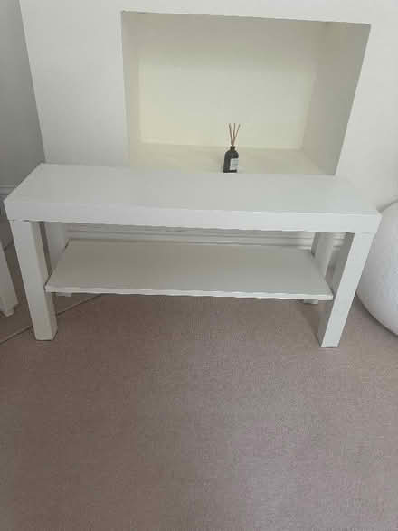 Photo of free Basic white IKEA TV Stand x2 (Sands End SW6) #1
