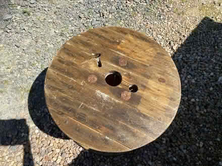 Photo of free Wooden Cable Drum ‘table’ (Weston LD7) #2