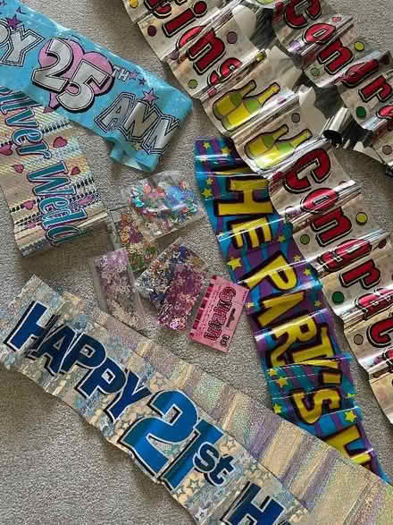 Photo of free Party Banners (Findern DE65) #2
