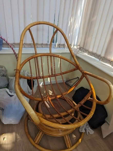 Photo of free Pine bucket / swivel chair (West Worthing BN13) #2