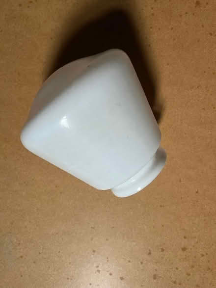 Photo of free Glass bathroom ceiling light shade (Quorn LE12) #1