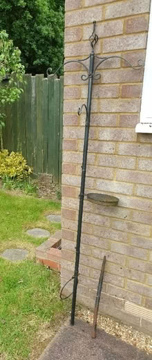 Photo of free Broken bird feeder pole (Fishers Green SG1) #1