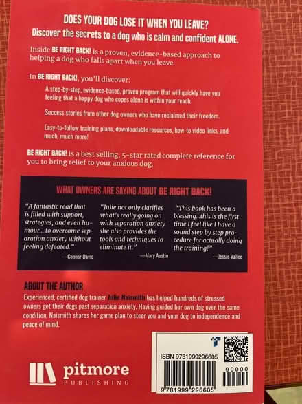 Photo of free dog advice book (Stamford PE9) #2