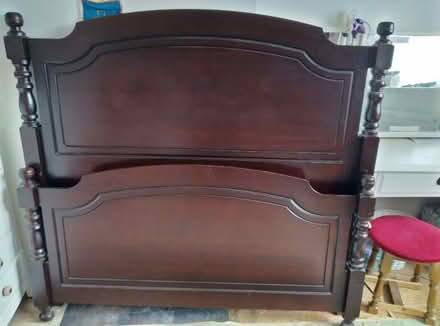 Photo of free Double bed head & footboard (Parson's Heath CO4) #1