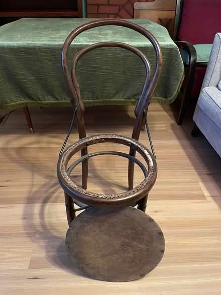 Photo of free Bentwood chair - seat not attached (Maribyrnong) #1
