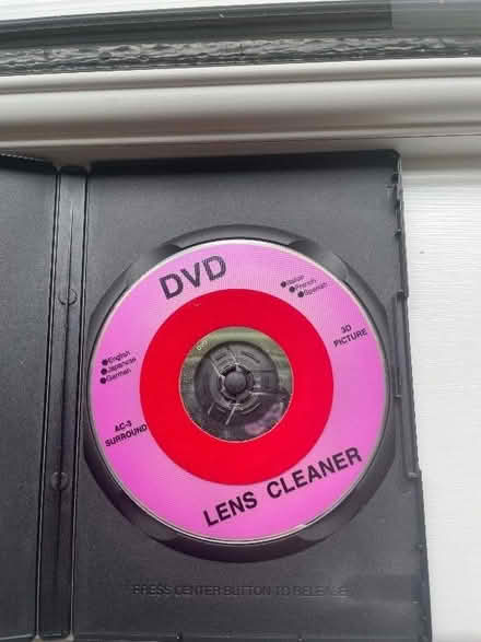 Photo of free DVD Lens cleaner (Old Stratford MK19) #1